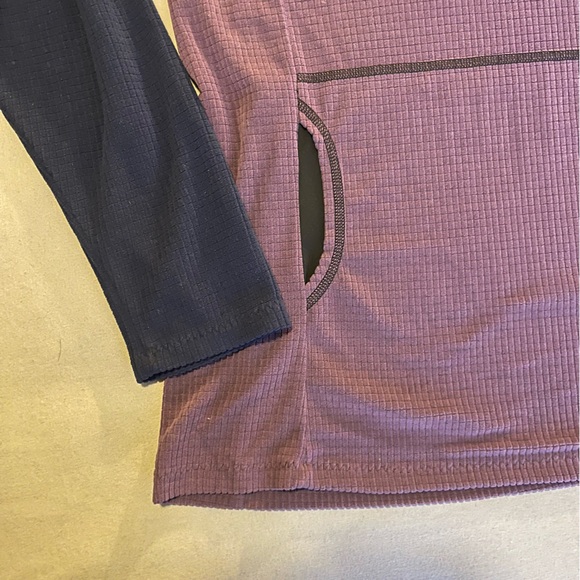 Melanzana Hoodie Purple & Navy Women’s XL - Picture 4 of 7